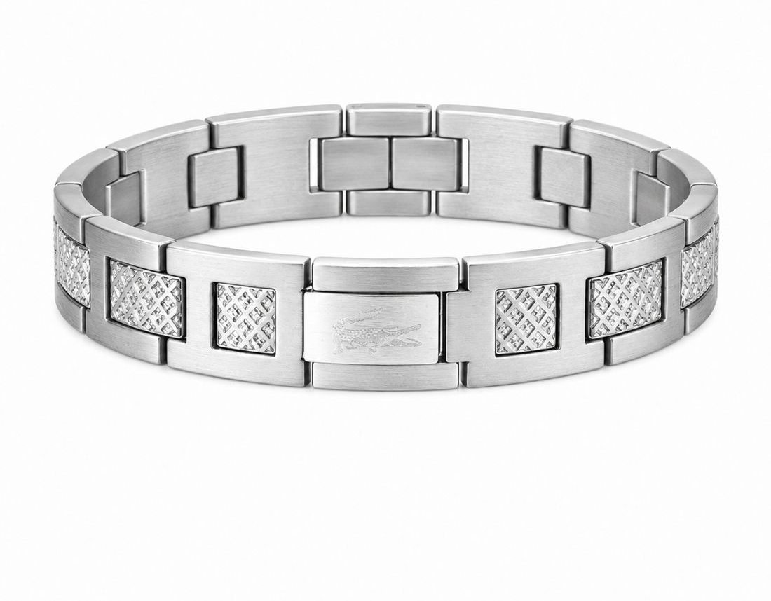 Coffret premium homme – portefeuille et bracelet argenté